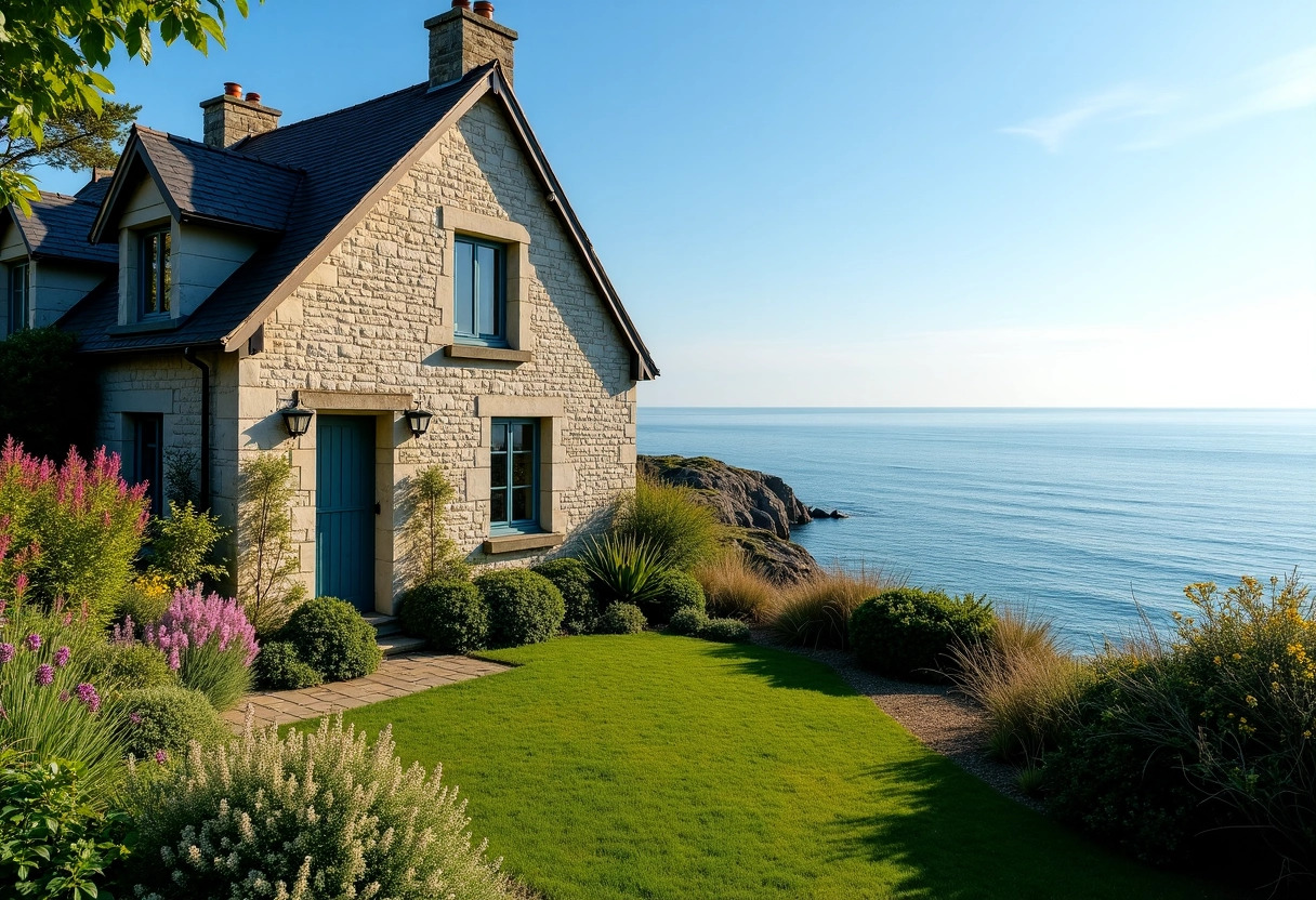 demeure bord de mer bretagne