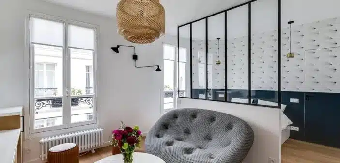 Optimiser l'espace : aménagement ingénieux pour un appartement de 40 m2