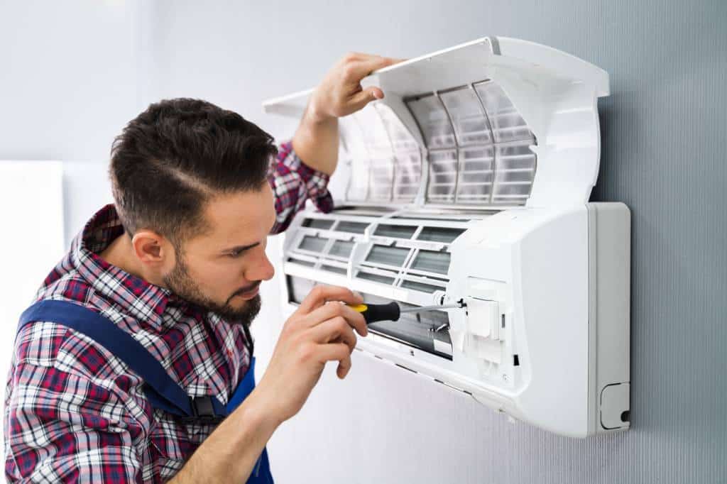 l'installation d'un climatiseur